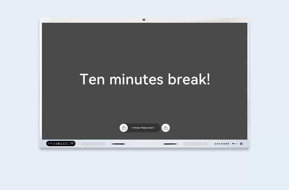 Flexible lock screen display for enterprise devices