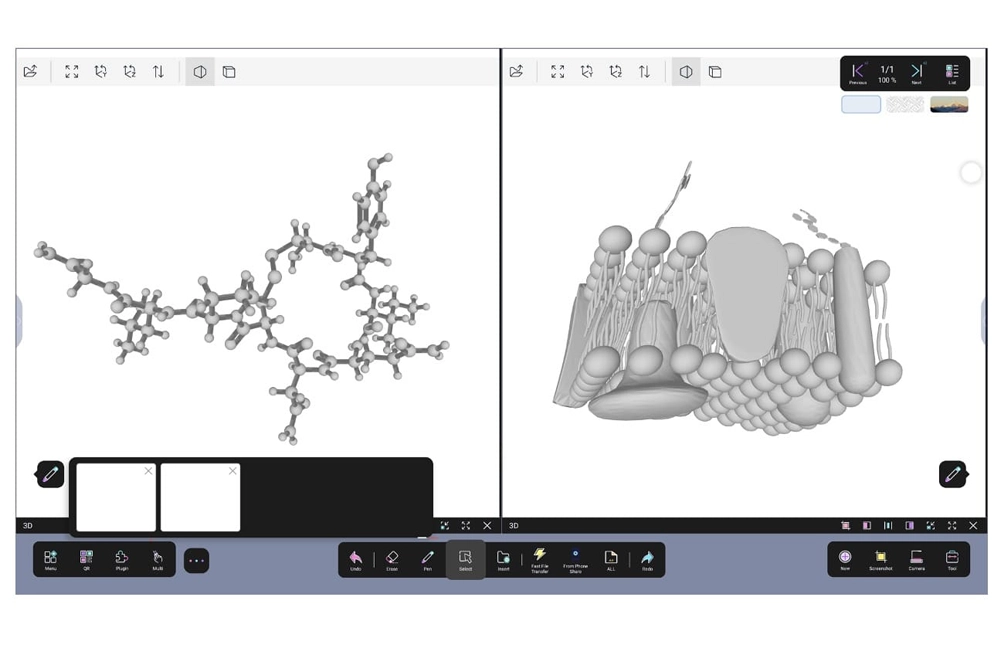 Riotouch-Smart Board Software-UMind-3D Resource Display Riotouch Smart Board Software UMind 3D Resource Display